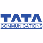TATA Communications company logo in blue text.
