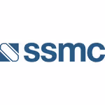 SSMC logo with a stylized blue and white icon to the left of the blue text SSMC.