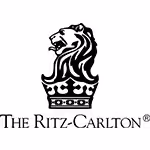 The Ritz-Carlton black lion head logo above the brand name.