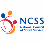 NCSS logo with stylized figures and text National Council of Social Service.