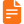 Orange heart icon with a small arrow pointing upward on the right side.