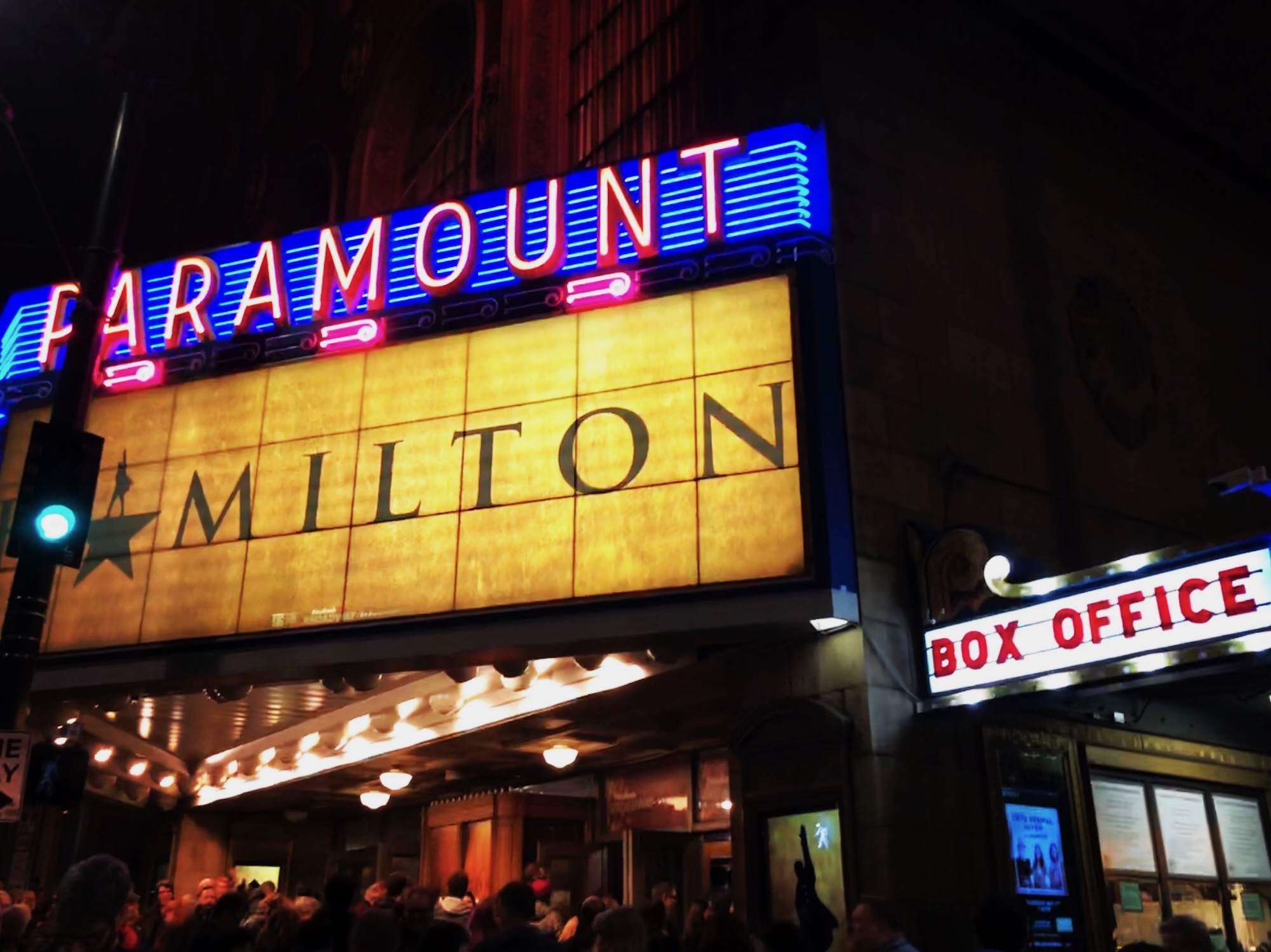 Hamilton marquee, Seattle