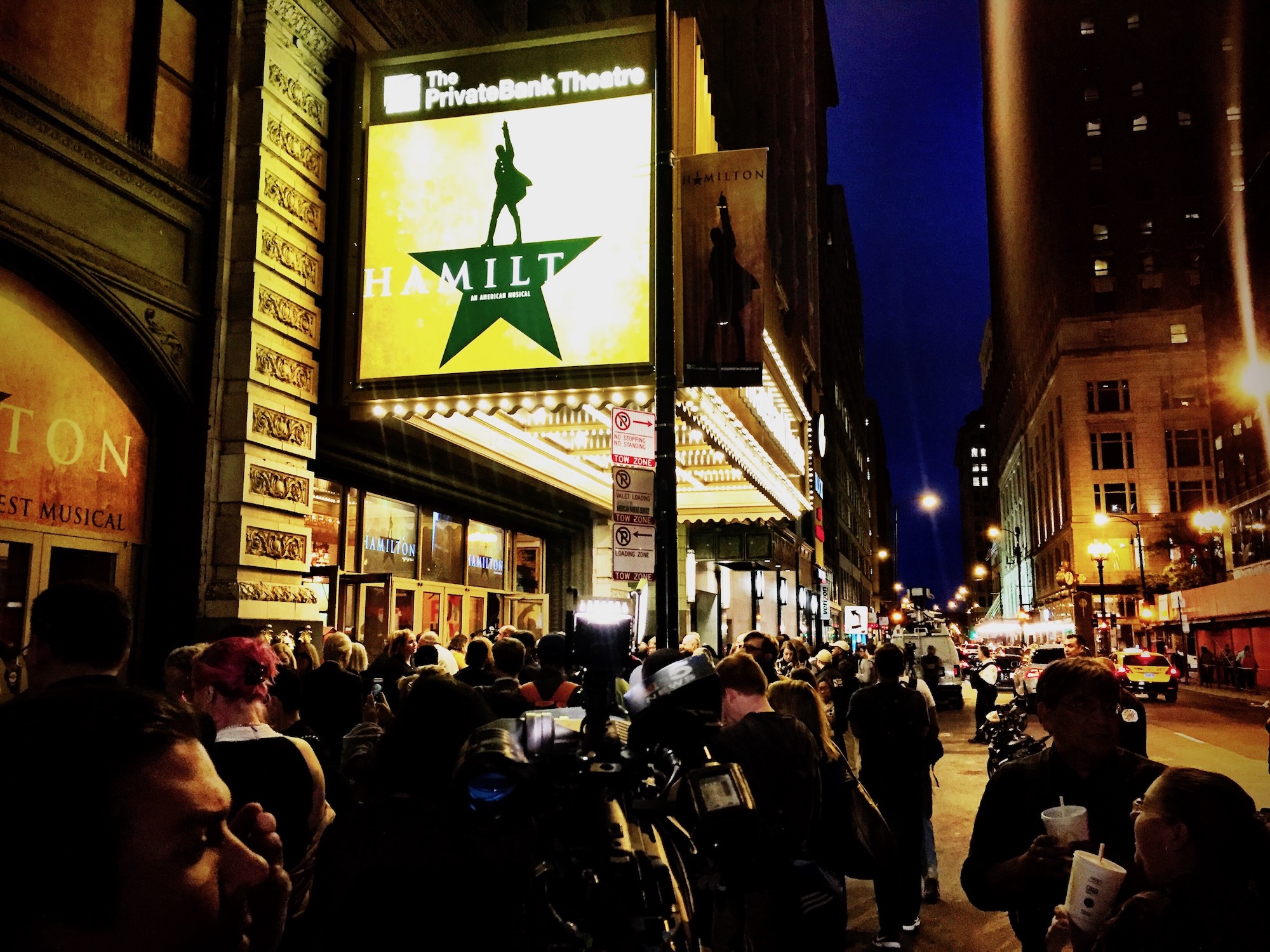 Hamilton marquee, Chicago