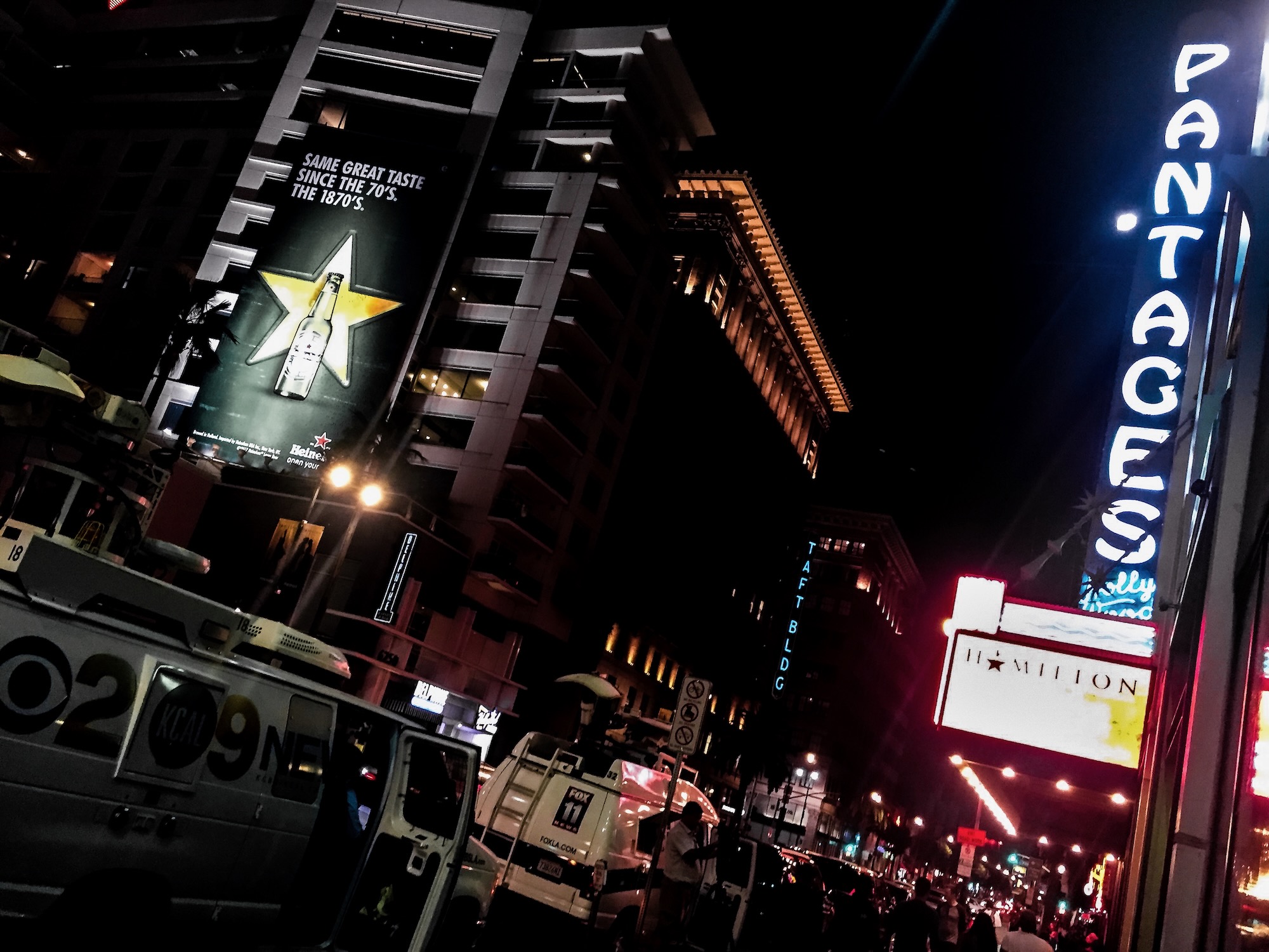 Hamilton marquee, Los Angeles