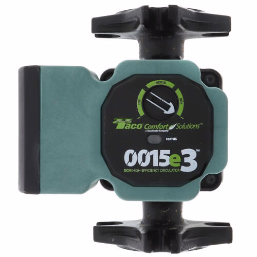 Taco 0015e3-2F4 High Efficiency Three Speed Circulator Pump