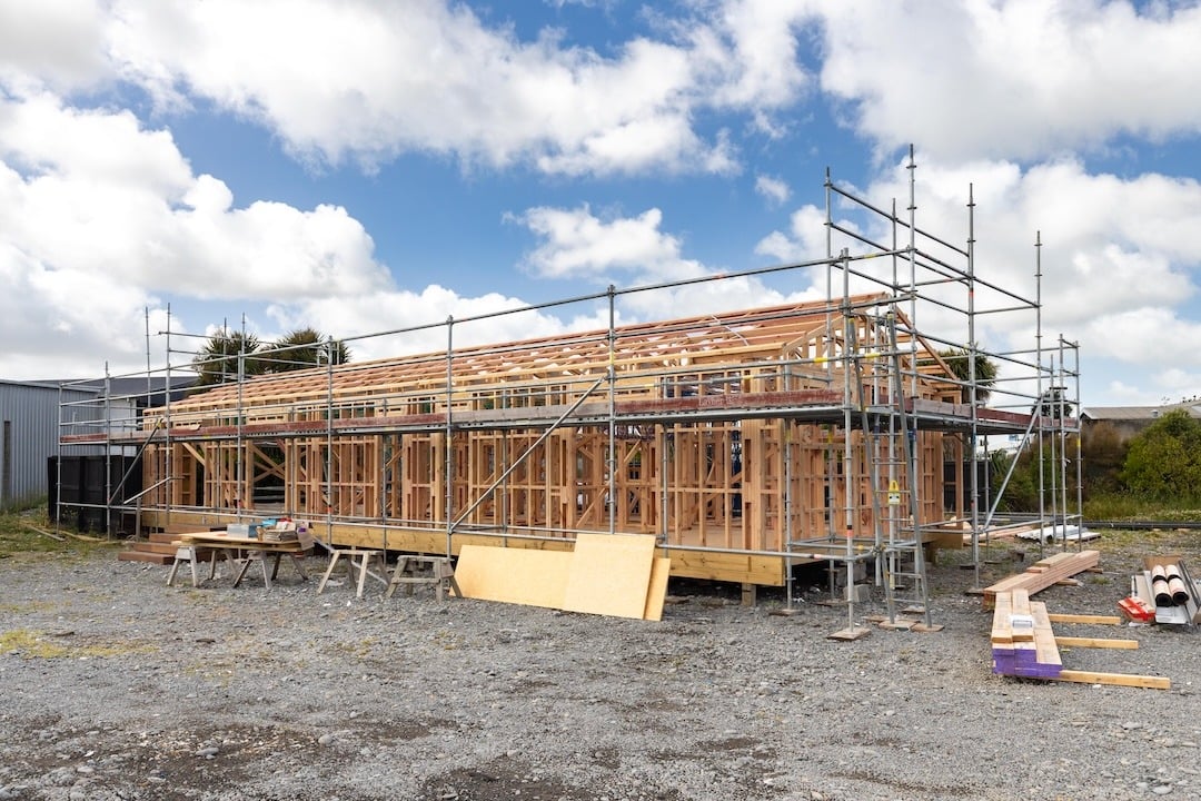 Prefab Building under construction