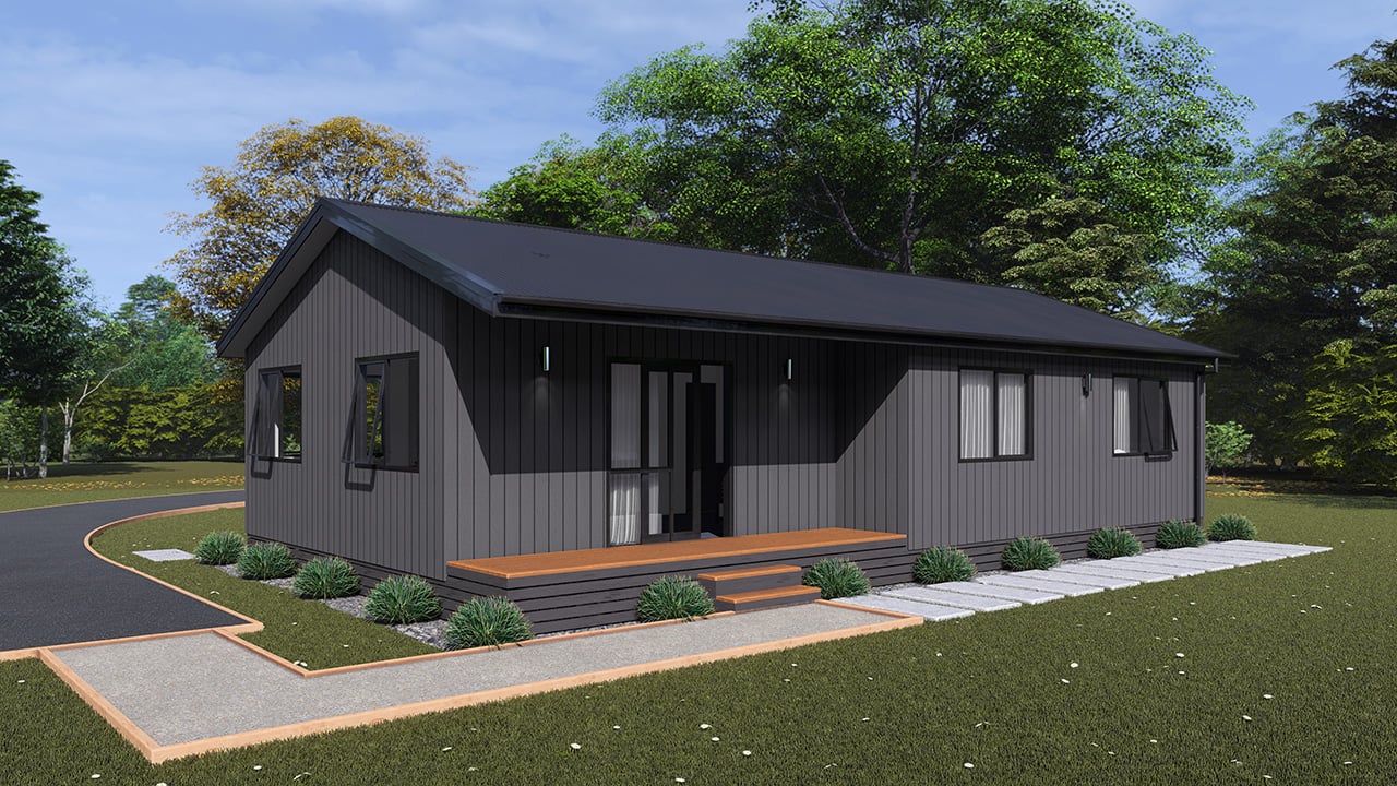 oxford 3 | 3 bedroom prefab plan