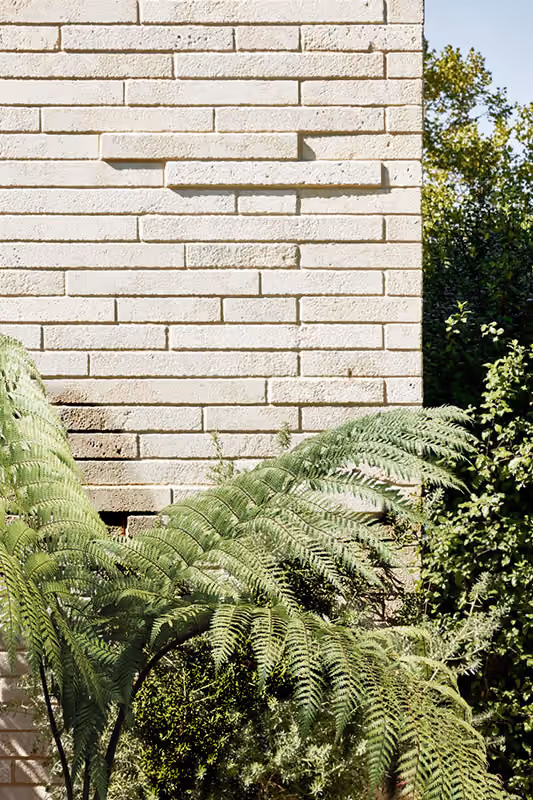 Sandblasted Limestone Brick