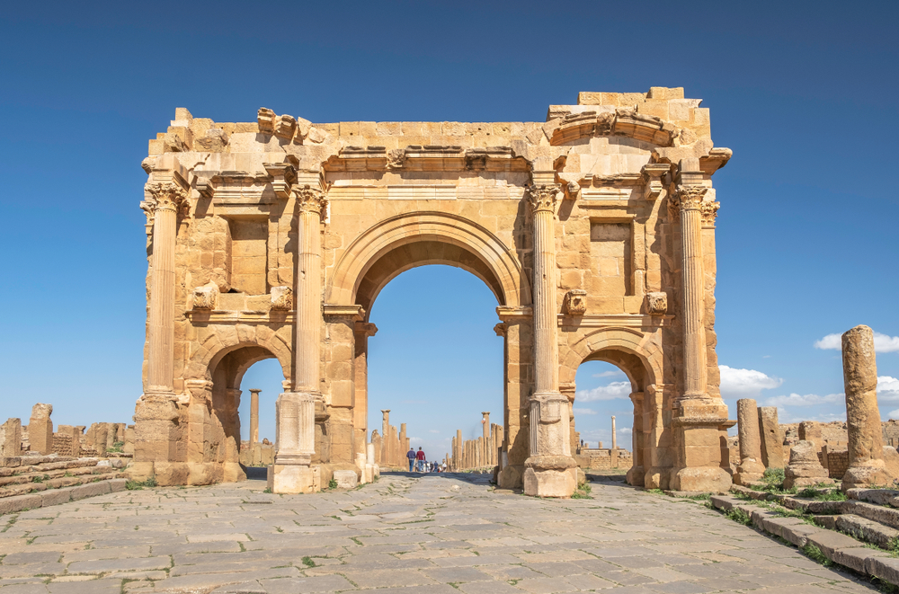 提姆加德 Timgad 古羅馬城市遺址 阿爾及利亞