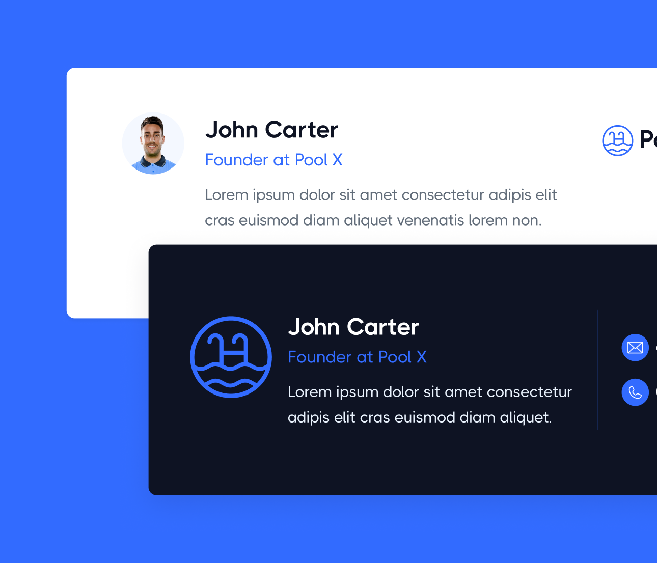 Pool X - Email Signature - Pool Service Webflow Template