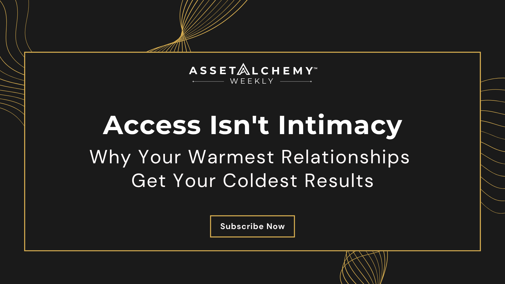 Asset Alchemy diagram comparing internal and external enrichment for reactivating dormant past clients