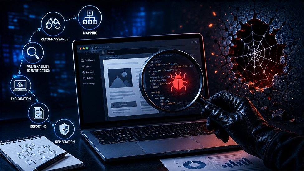 What Happens During a Web Application Penetration Test? A Step-by-Step Walkthrough