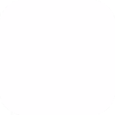 White rounded square with a smaller rounded square cutout centered inside.