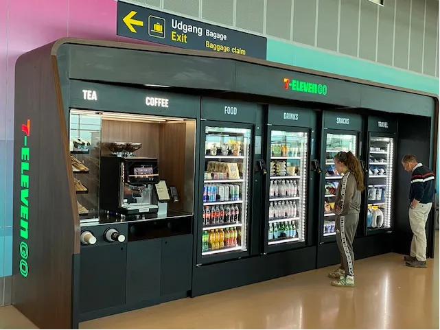 Autonomous store at Copenhagen Airport