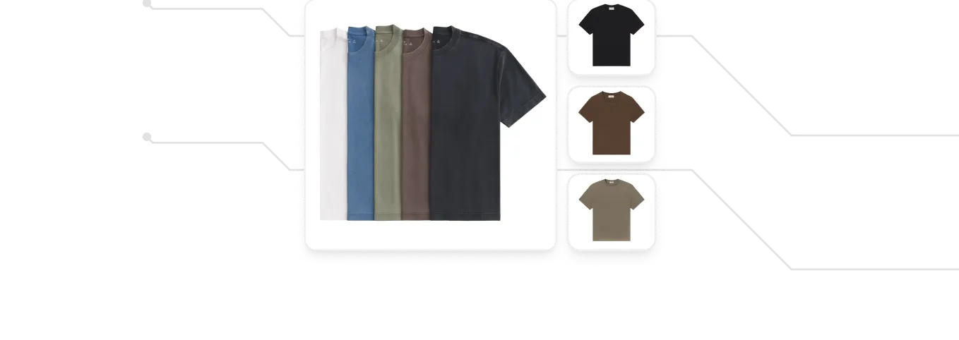 Promotional bundles flowa illustration