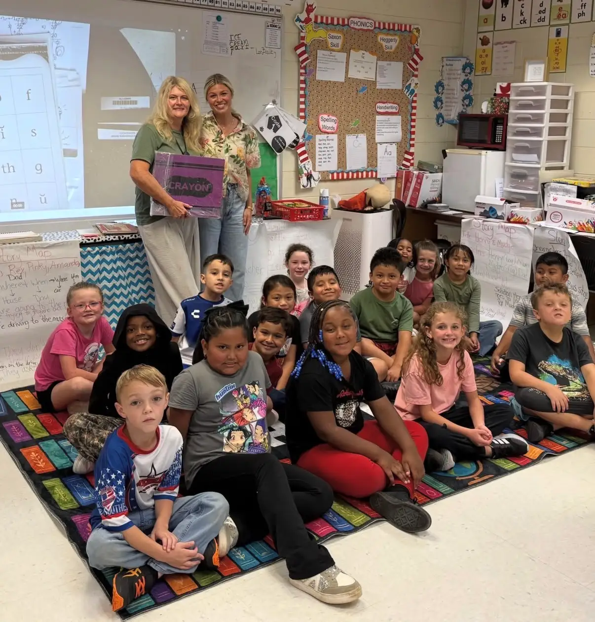 Chiann Howard and Lori Bailey, Westside Elementary, Coffee County Schools