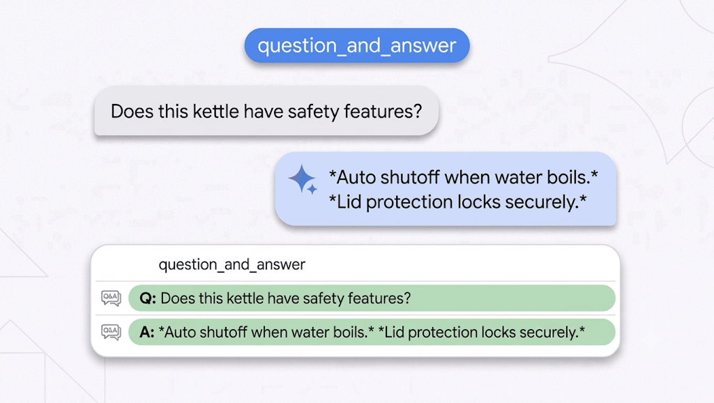 Question_and_answer: add real customer questions to the feed
