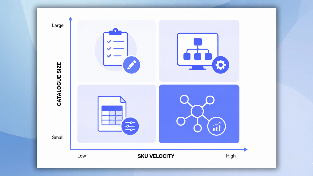 Catalogue size and SKU velocity: where the decision actually sits