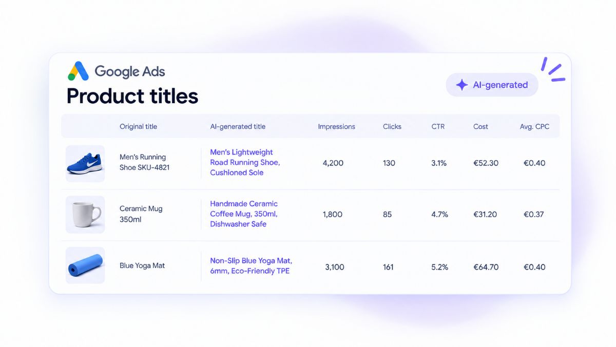 new product titles report shows
