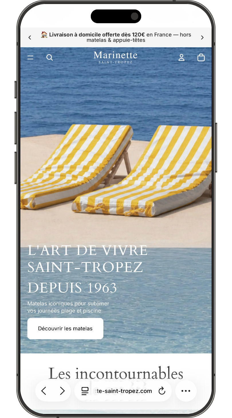 iPhone mockup
