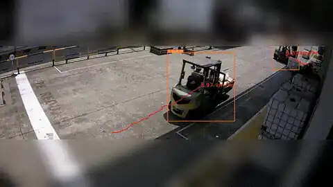 Forklift overspeed detection