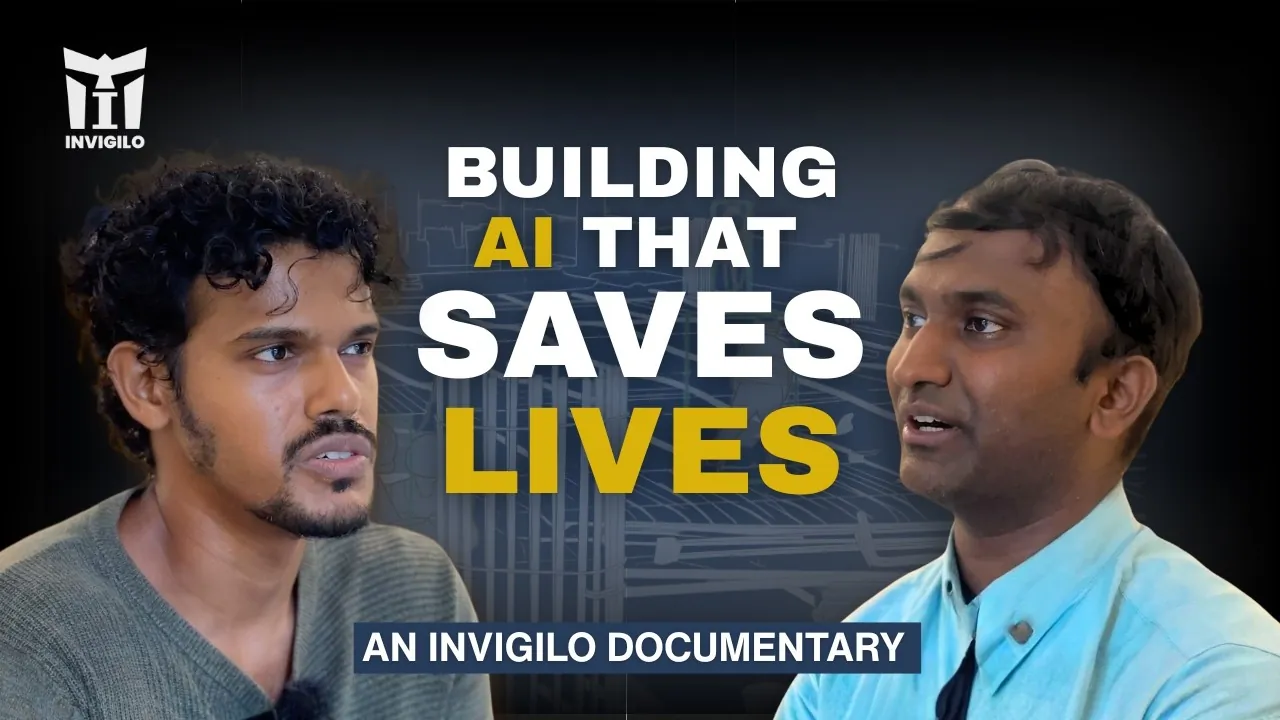 Still from the NUS Communications and New Media short film about Invigilo