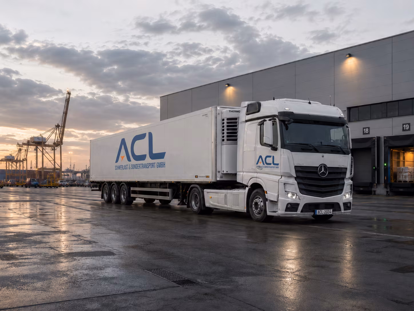 Temperaturgeführter Transport von ACL für empfindliche Waren