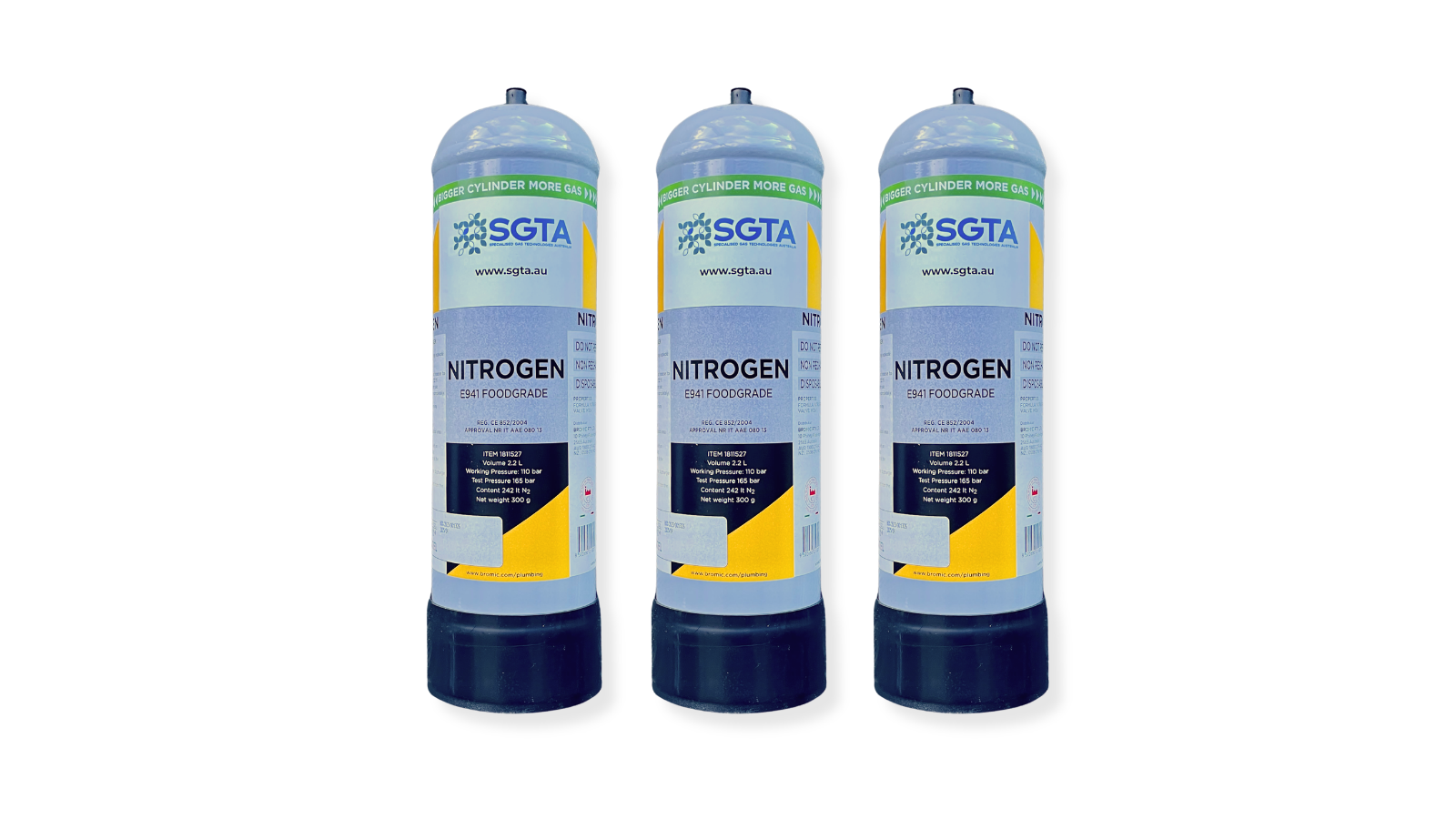 Disposable Gas Cylinder - N₂