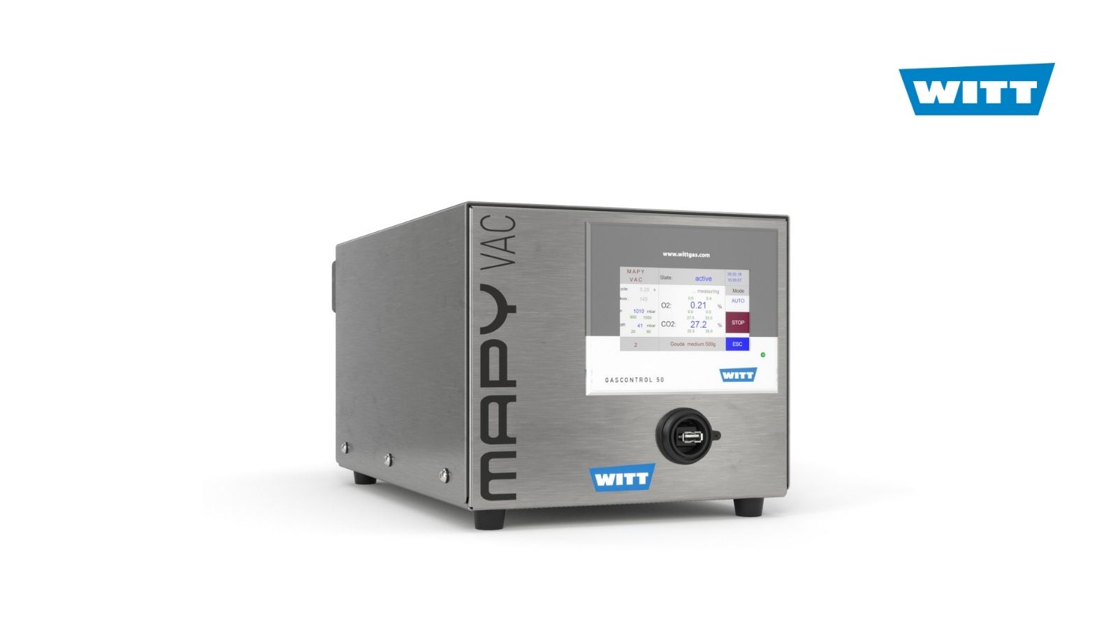 Inline Gas Analyser MAPY VAC