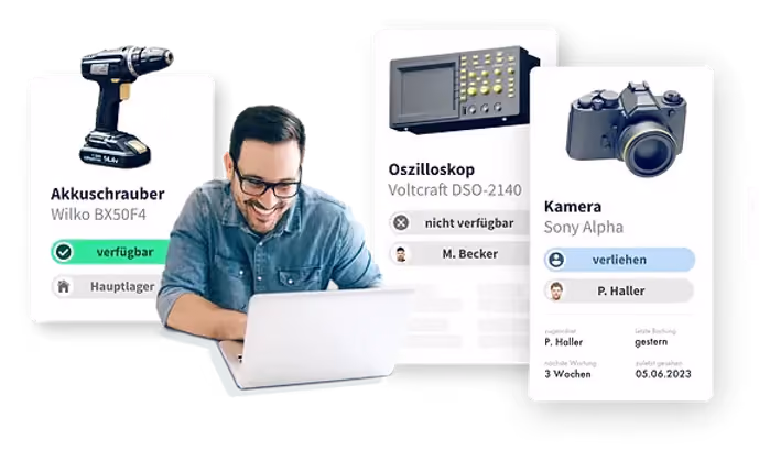 Darsteller einer digitalen Geräteverwaltung