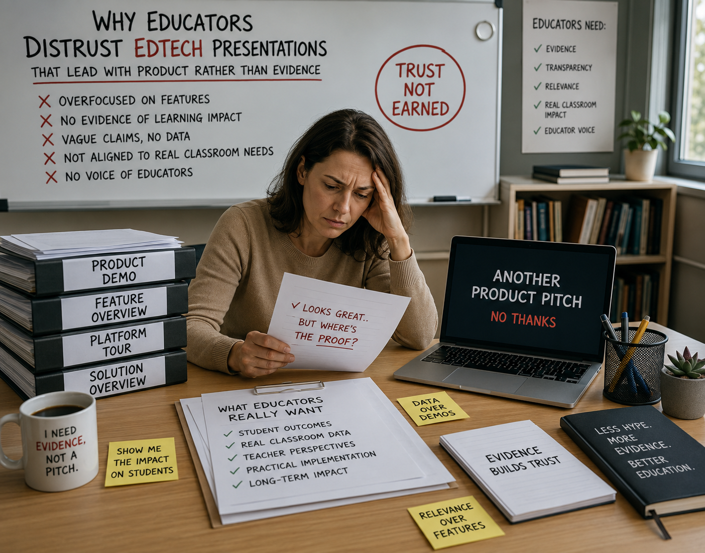 Why Educators Distrust EdTech Presentations That Lead With Product Rather Than Evidence