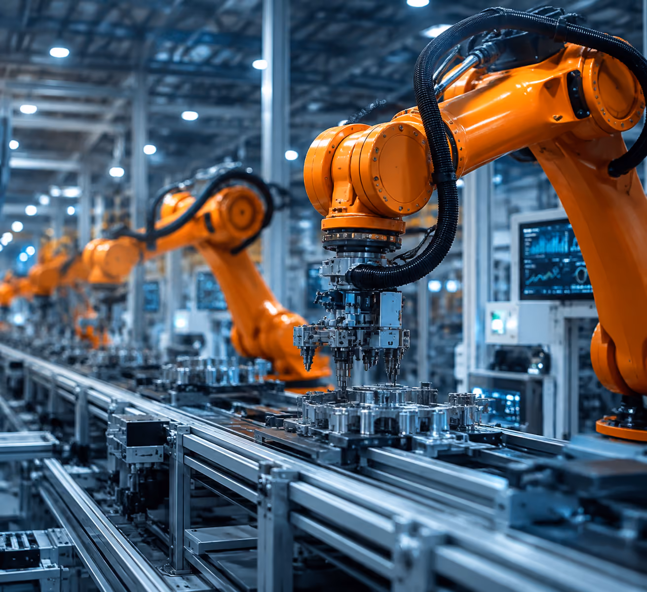 Sales deck for manufacturing and industrial companies presents solutions, operational value, proof, and buyer