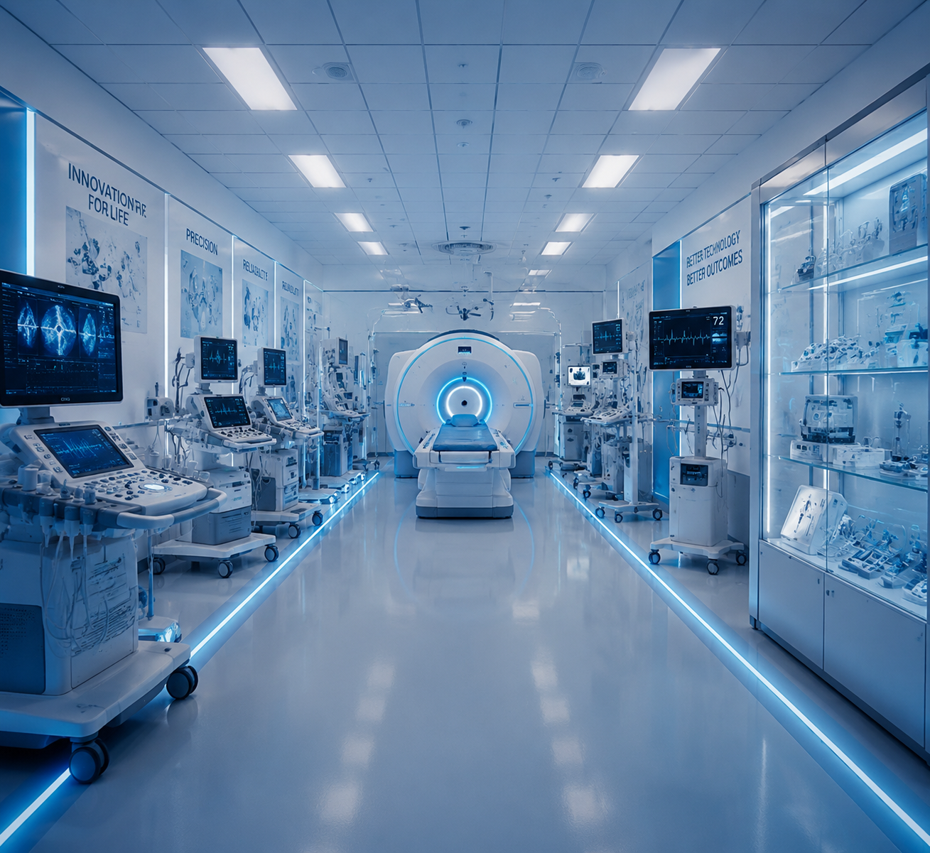 Sales deck for healthcare and medical devices communicates clinical value, business impact, evidence, and buye
