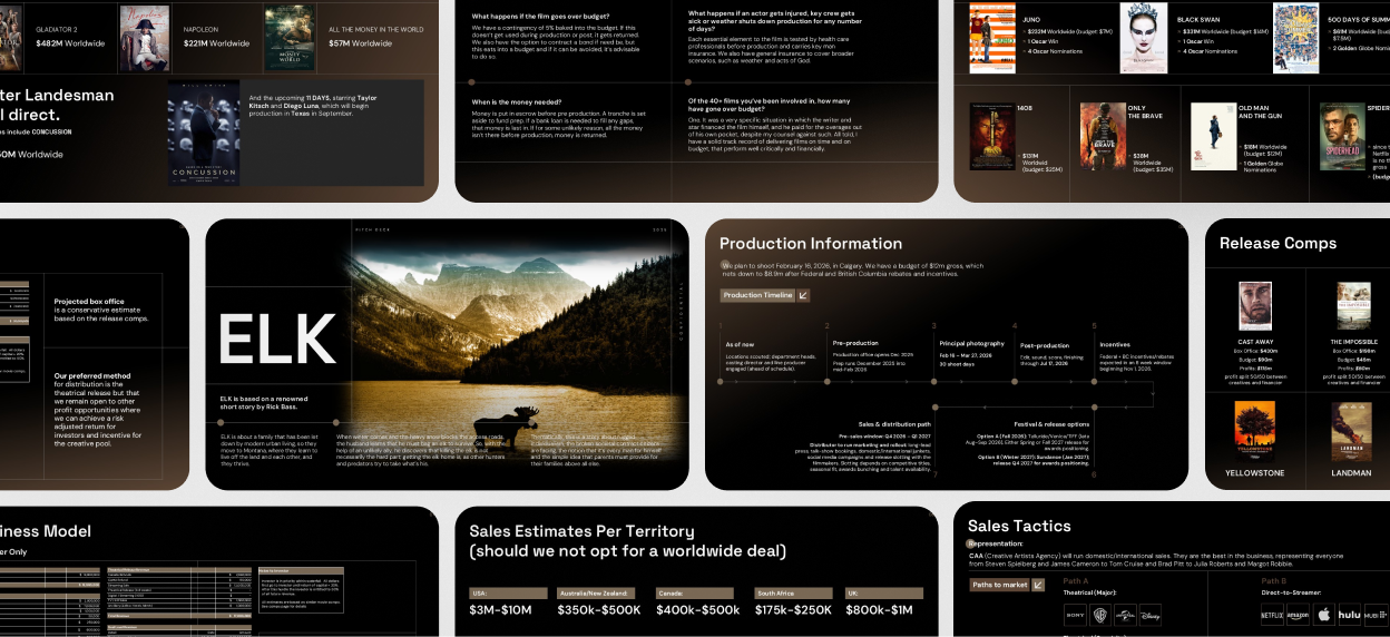 Denver federal land and water policy presentation using dark visuals, maps, photography, and policy content.
