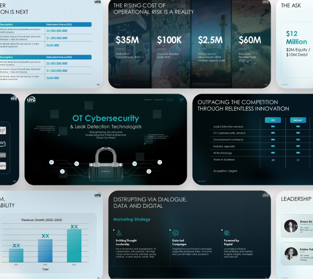  MSSP and channel partner pitch deck slides covering partner program, margins and enablement