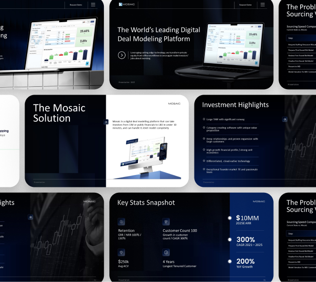  SaaS customer success QBR deck slides showing adoption, retention and renewal value for accounts