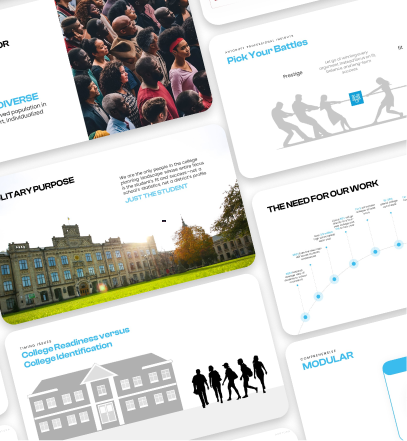 EdTech startup investor deck slides that helped the company close a $19M funding round
