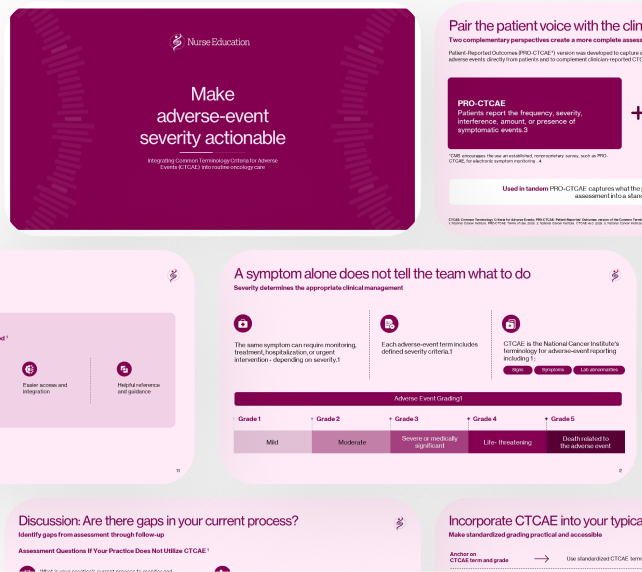 Higher education partnership deck slides covering university collaboration, outcomes and integration
