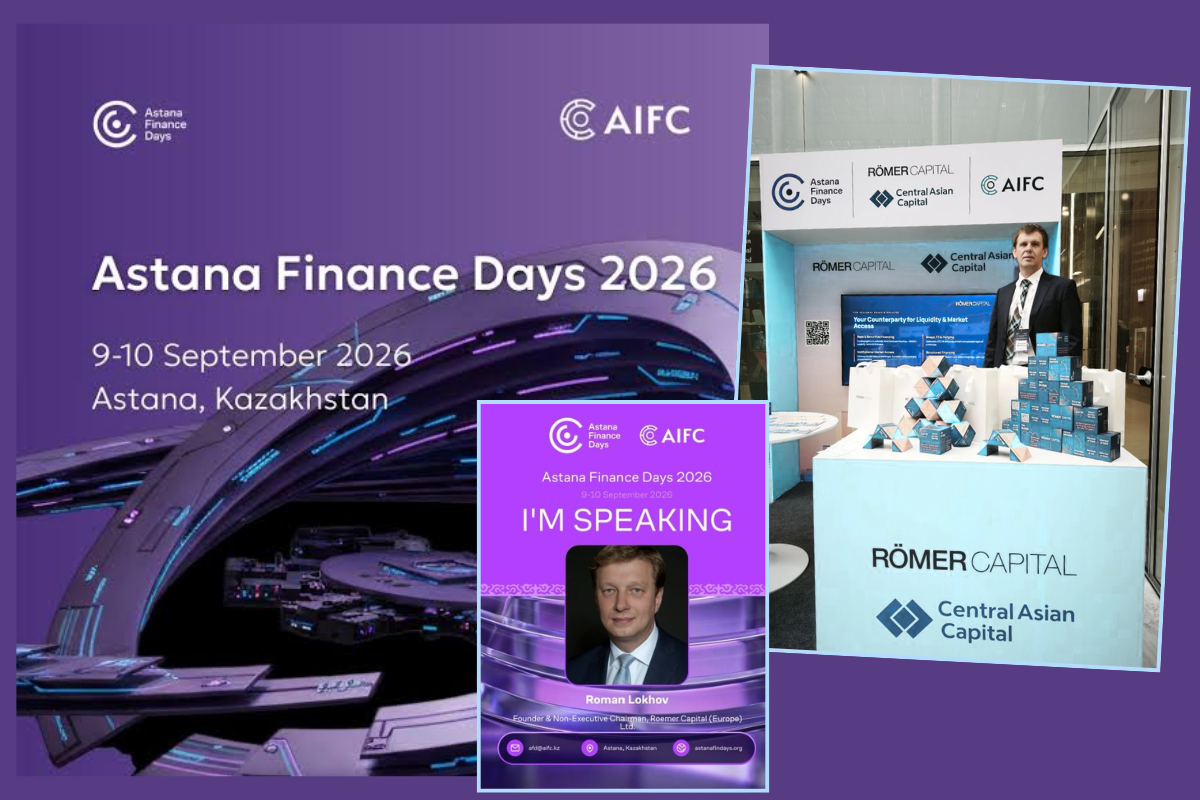 Roemer Capital sponsors Astana Finance Days 2026