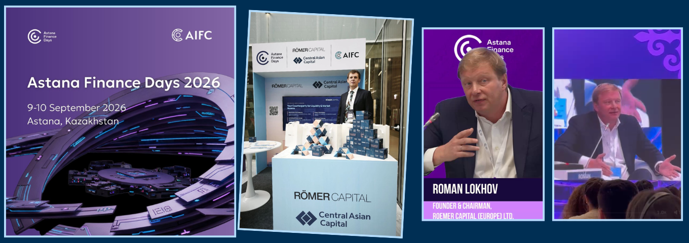Roemer Capital sponsors Astana Finance Days 2026