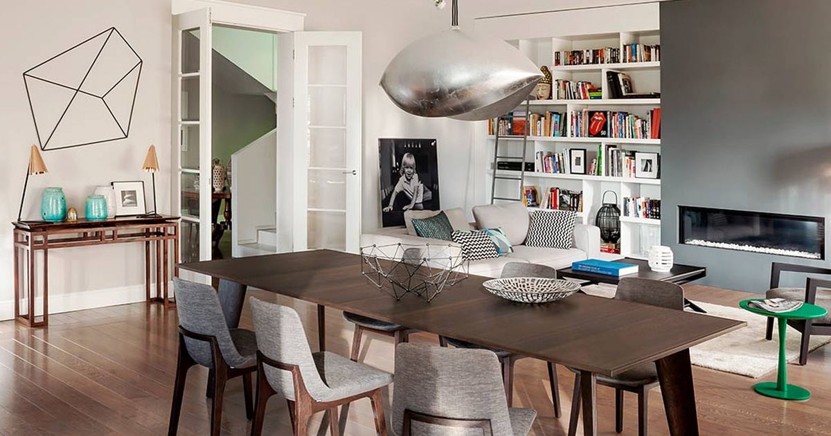 Elegant fusion interior design