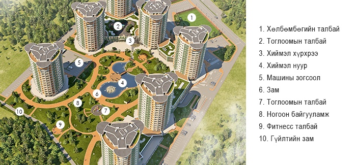 River Garden Төлөвлөлт River Garden Төлөвлөлт