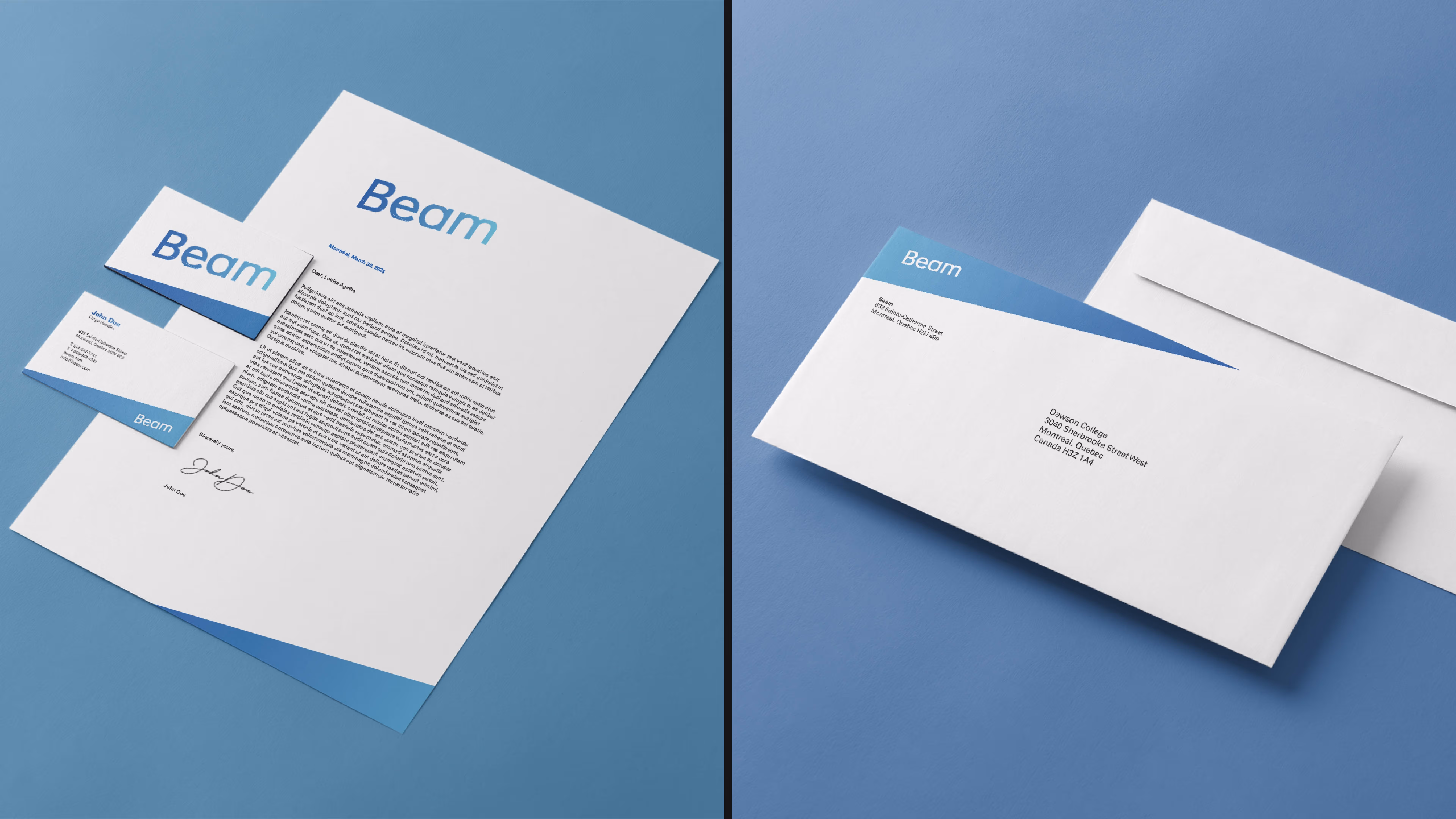 beam stationery