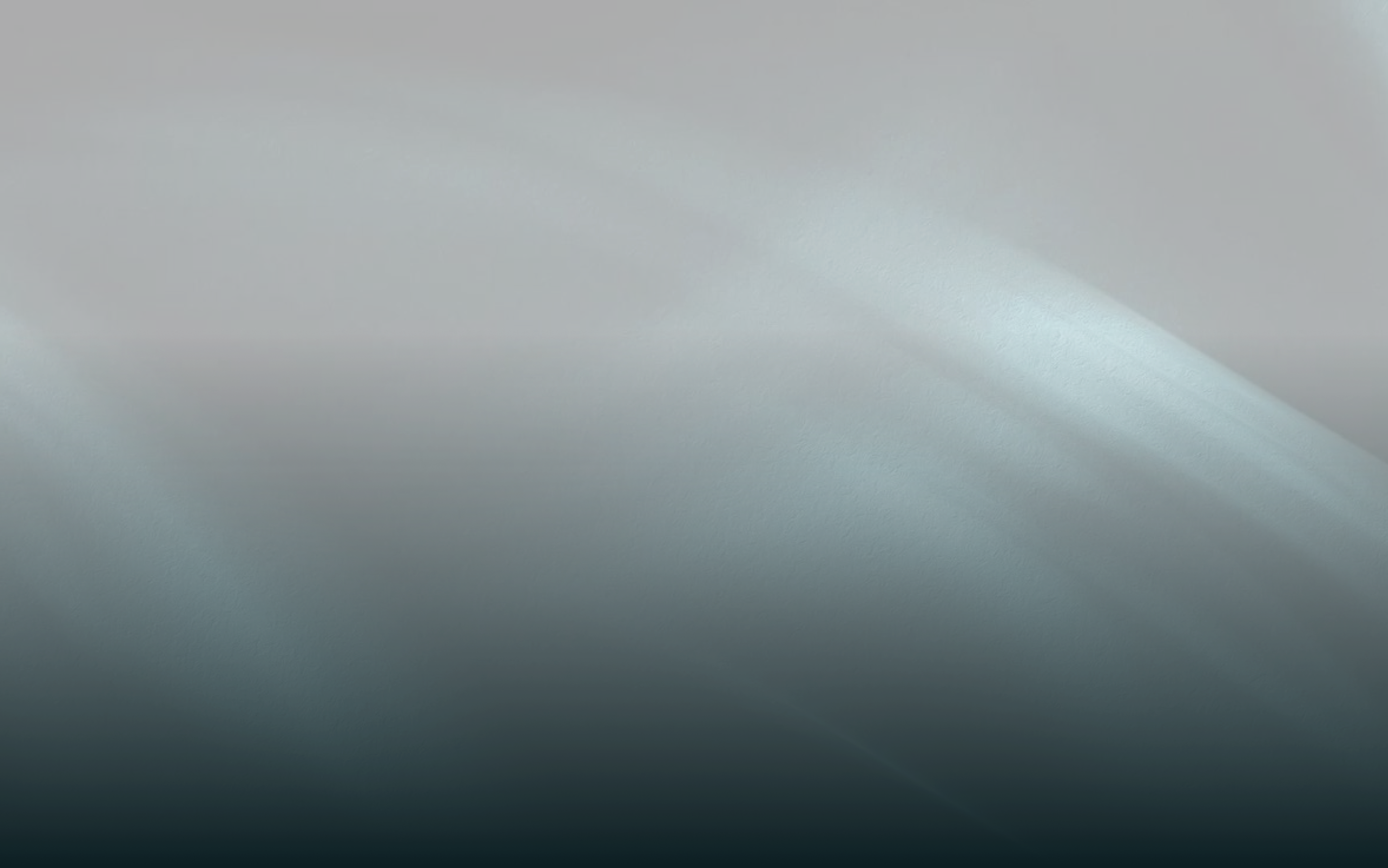 Abstract dark teal and black gradient background with smooth curved light streaks.