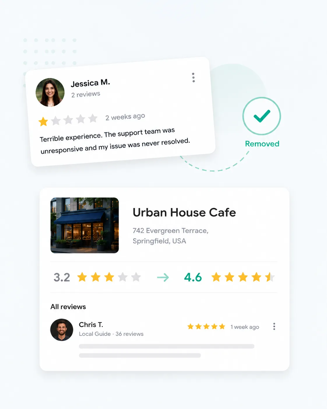 google review removal services