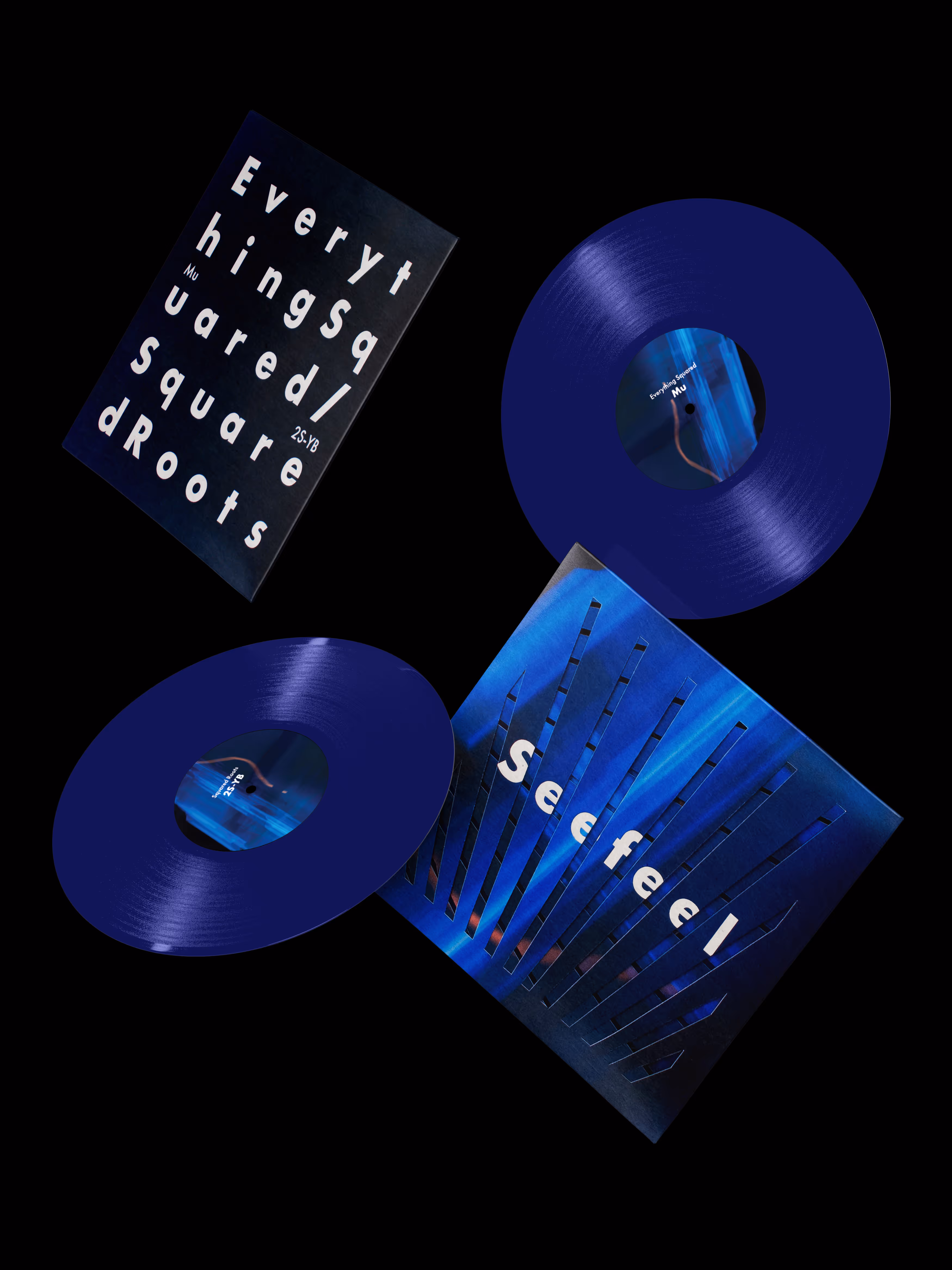 Project 3 preview image features a 7-inch vinyl packaging floating in the air