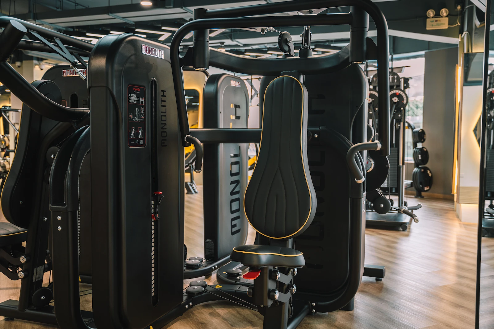 Panatta strength zone at Flex Fitness Taipa, Macau.