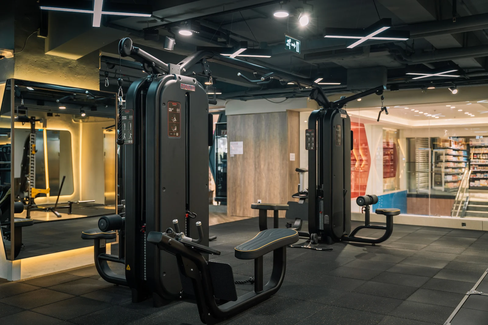 Professional fitness environment at Flex Fitness Taipa, Macau.