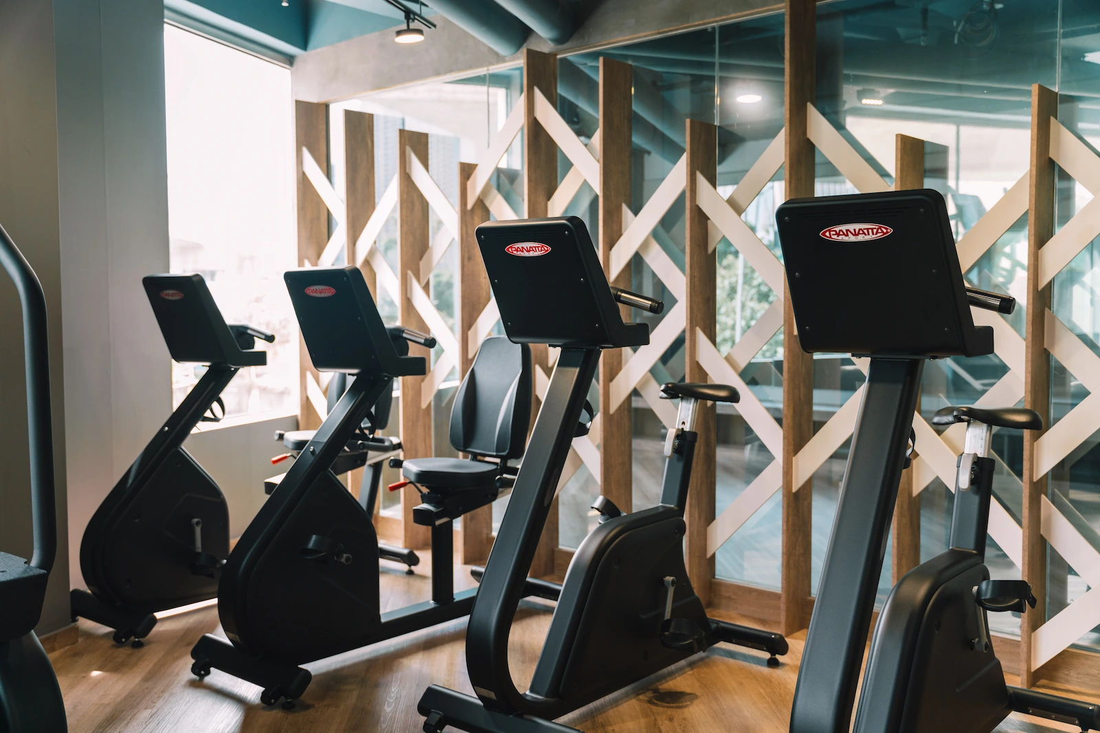 Panatta fitness equipment at Flex Fitness Taipa, Macau.