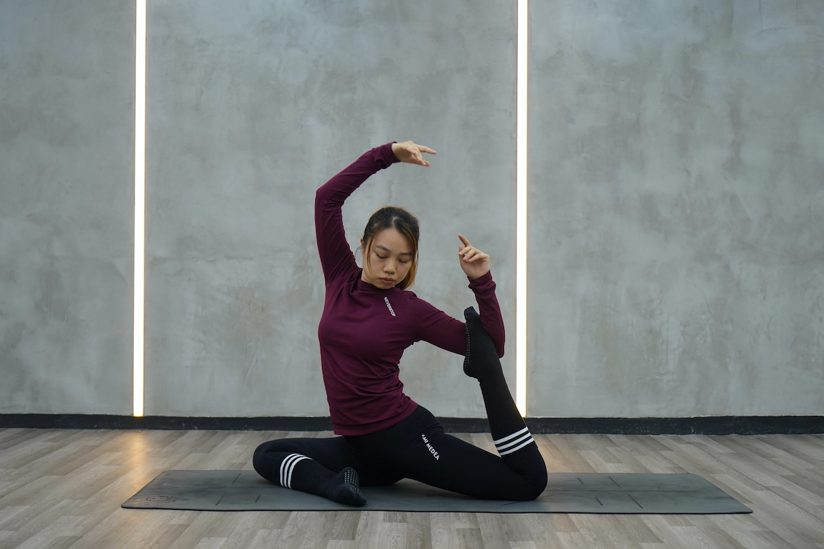 Hip and Shoulder Opening Yoga class at Flex Fitness Macau